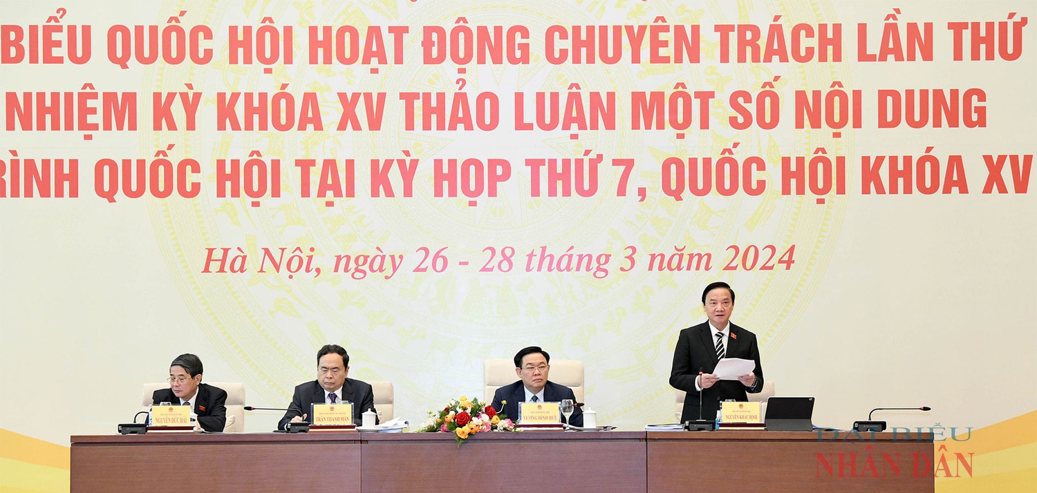 Khai mạc Hội nghị đại biểu Quốc hội hoạt động chuyên trách lần thứ 5