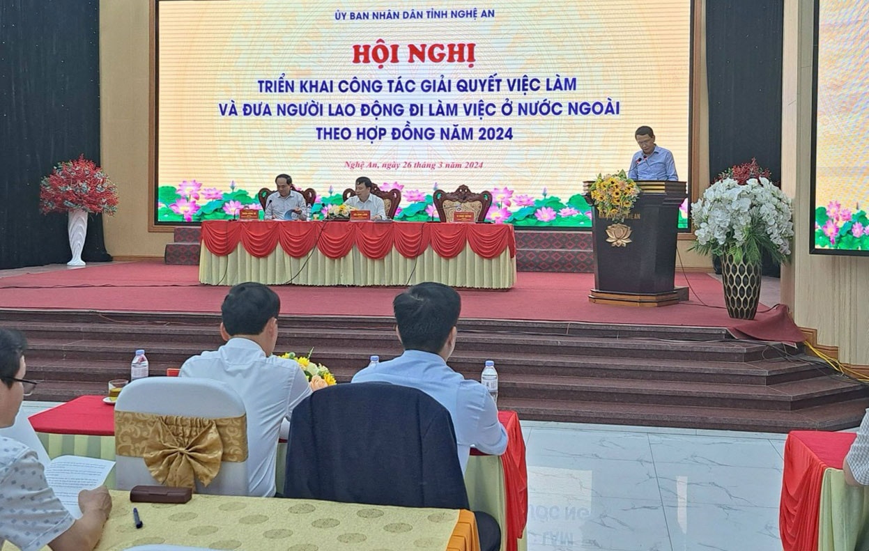 Nghệ An tiếp tục đẩy mạnh công tác đưa người lao động đi làm việc ở nước ngoài -0