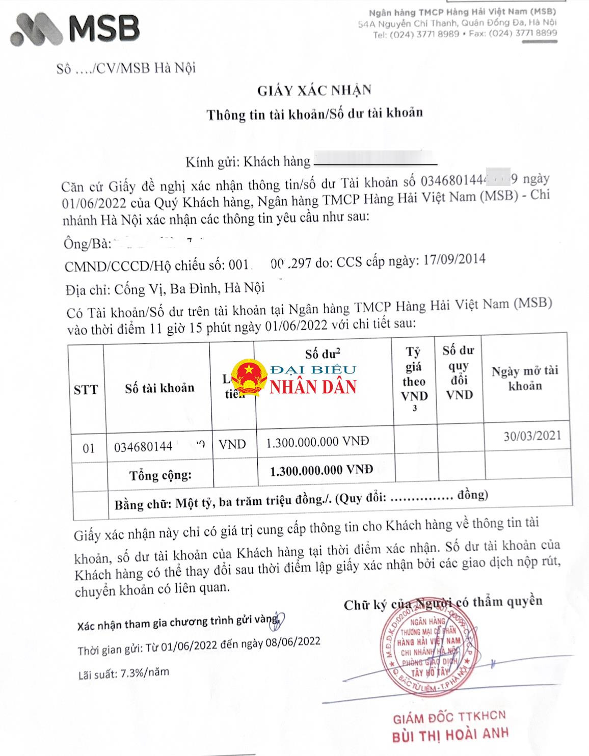 Hé lộ phương thức gửi tiền tiết kiệm tặng vàng tại ngân hàng MSB -0