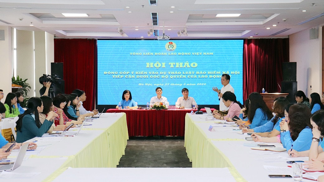 Bảo đảm quyền của lao động nữ trong Dự thảo Luật Bảo hiểm xã hội -0