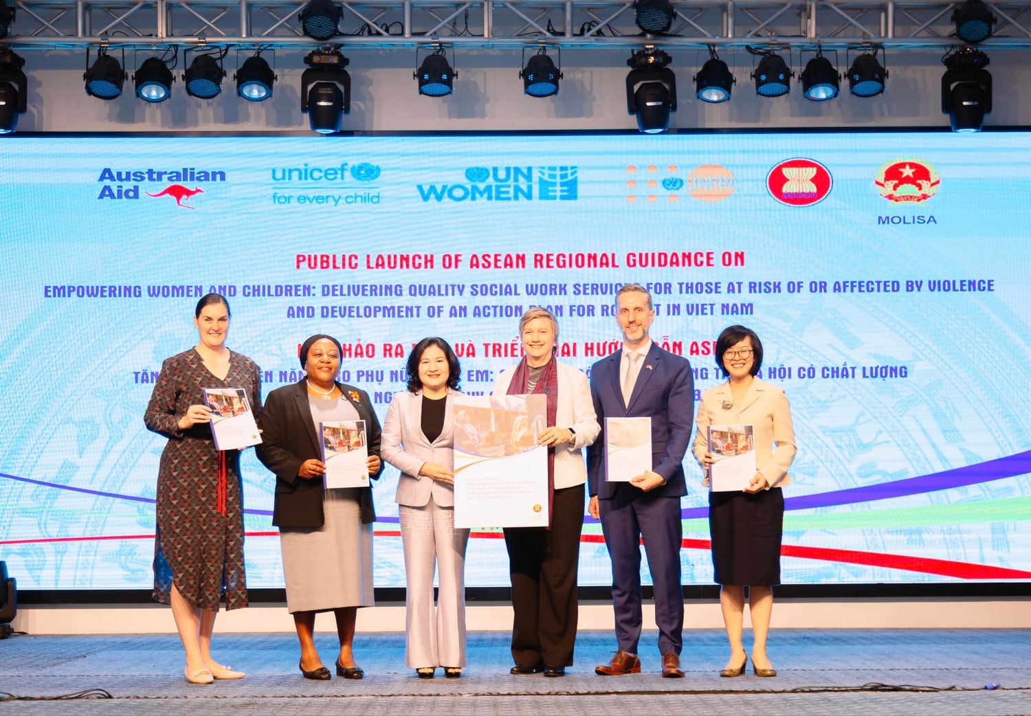 Cung cấp dịch vụ xã hội chất lượng hỗ trợ phụ nữ và trẻ em bị bạo lực -0
