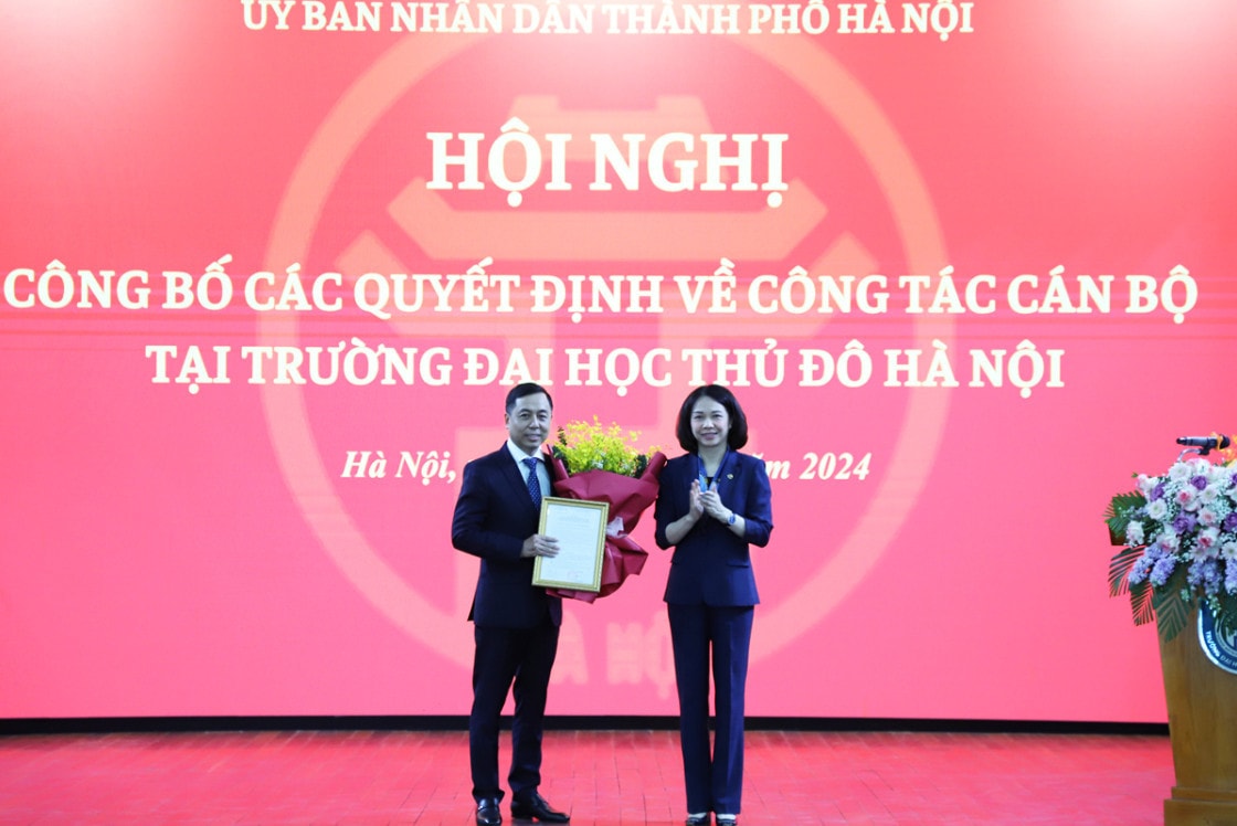 Tiến sĩ Đỗ Hồng Cường làm Hiệu trưởng Trường Đại học Thủ đô Hà Nội -0