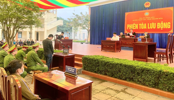 Học sinh THPT trải nghiệm phiên tòa giả định xét xử vụ án hình sự -0