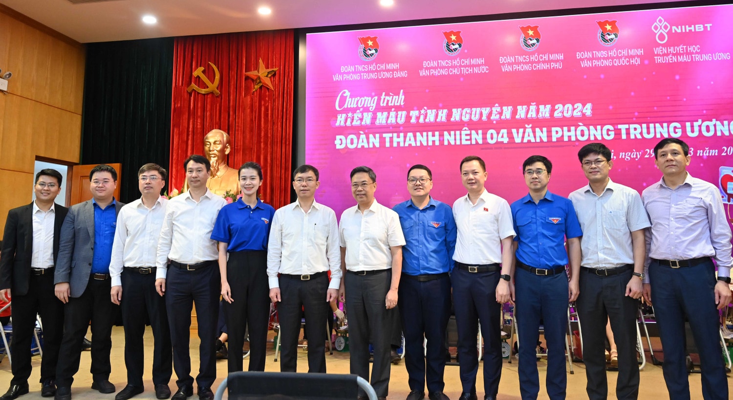 Đoàn khối Văn phòng Trung ương tích cực tham gia hiến máu tình nguyện