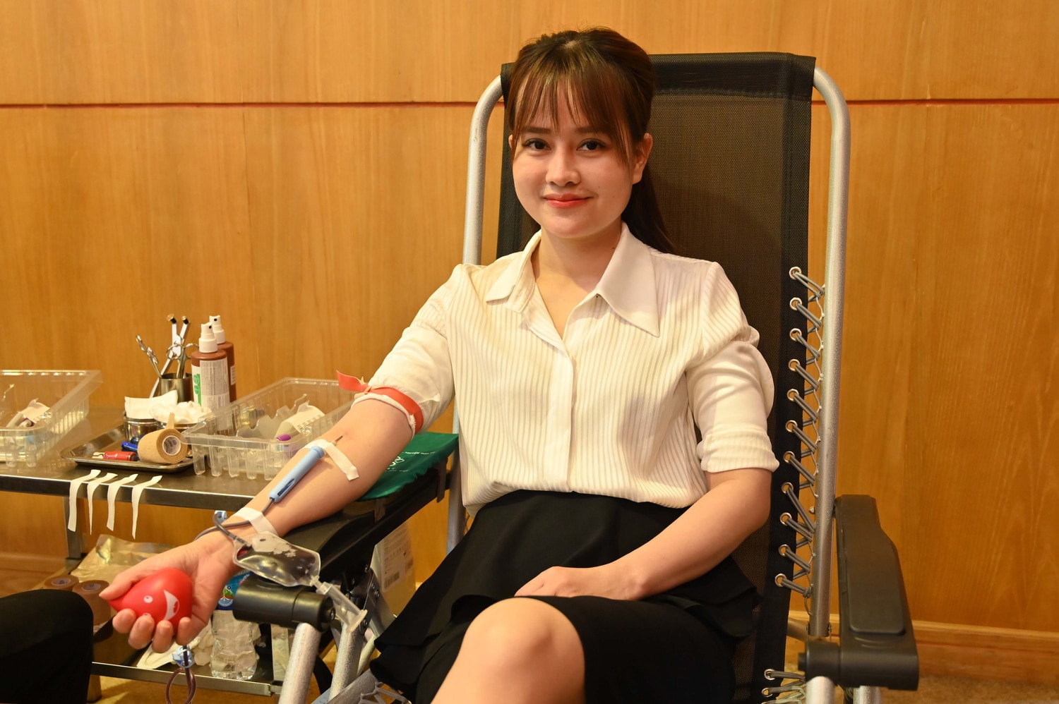 Đoàn khối Văn phòng Trung ương tích cực tham gia hiến máu tình nguyện