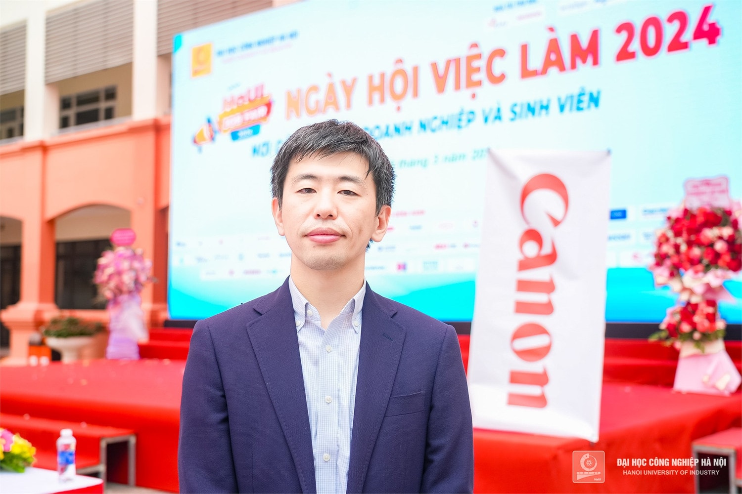Hơn 7.000 cơ hội việc làm cho sinh viên tại Ngày hội việc làm của Trường Công nghiệp Hà Nội -0