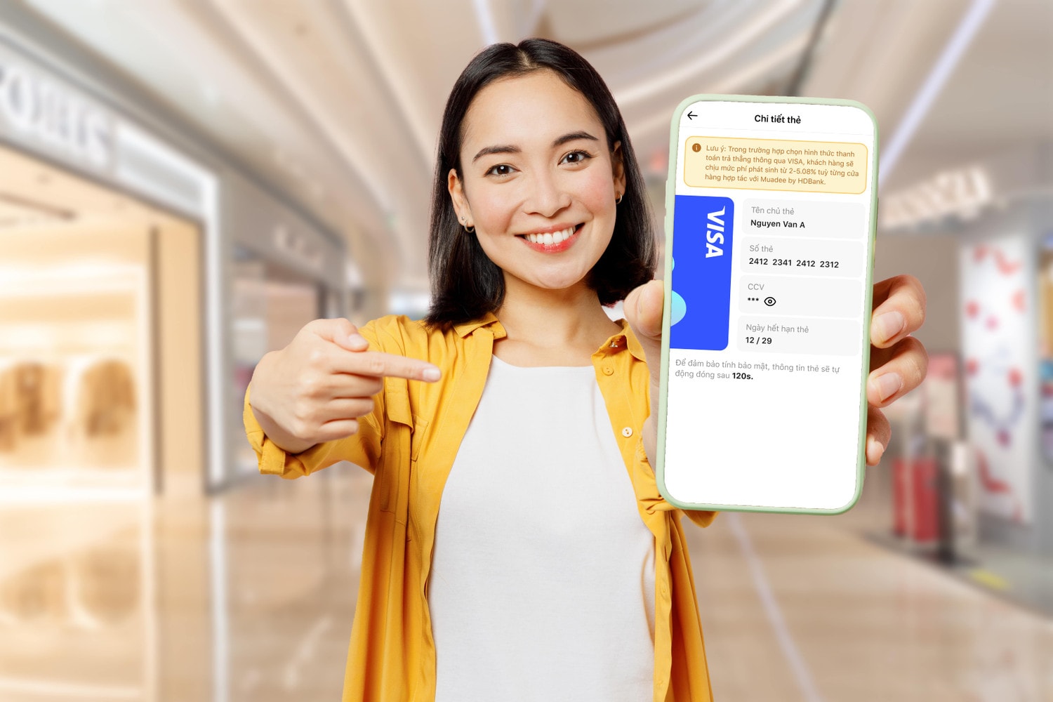 Thanh toán bằng Muadee by HDBank: 50.000 đồng cũng được trả góp -0