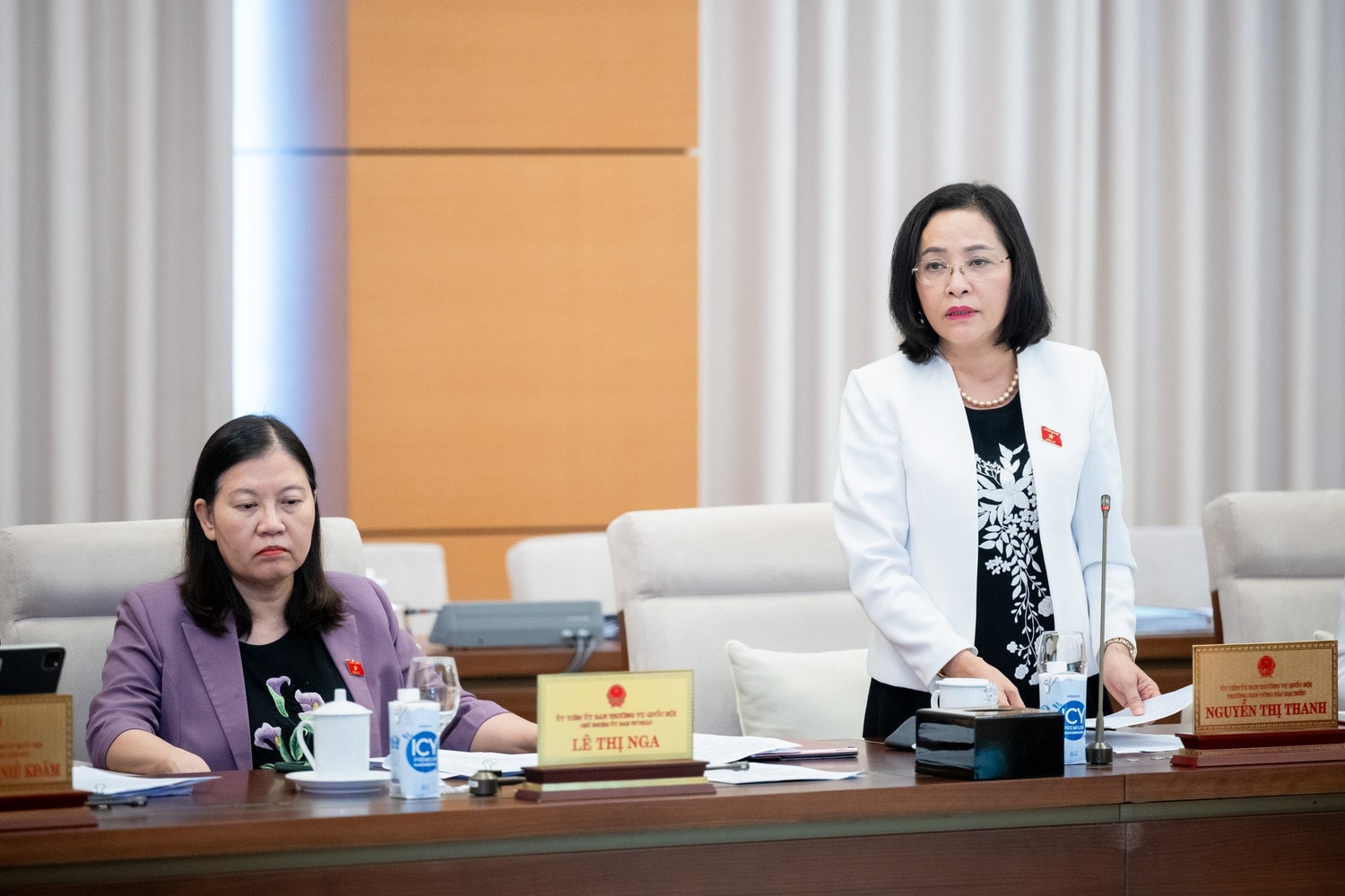 Cho ý kiến về dự thảo Nghị quyết vị trí việc làm thuộc thẩm quyền quản lý của Ủy ban Thường vụ Quốc hội -0