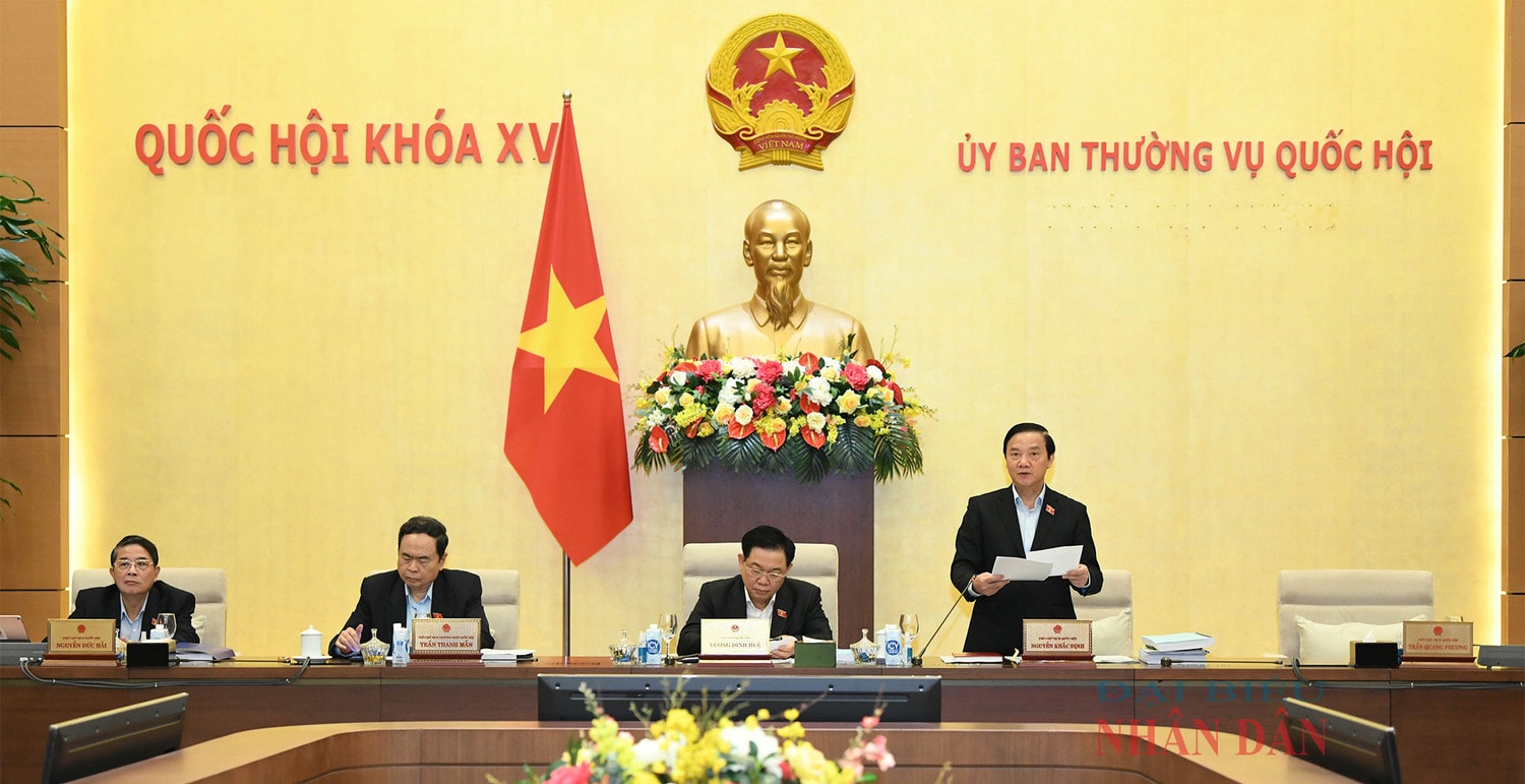 Khai mạc Phiên họp chuyên đề pháp luật của Ủy ban Thường vụ Quốc hội -0