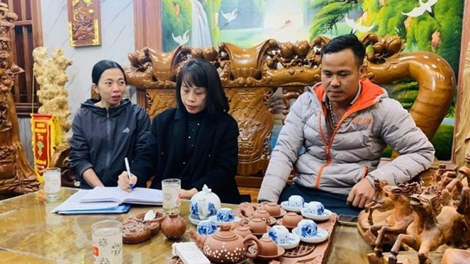 Ảnh: Anh Nguyễn Văn Long chia sẻ về câu chuyện cuộc đời mình. Ảnh: X. Mai