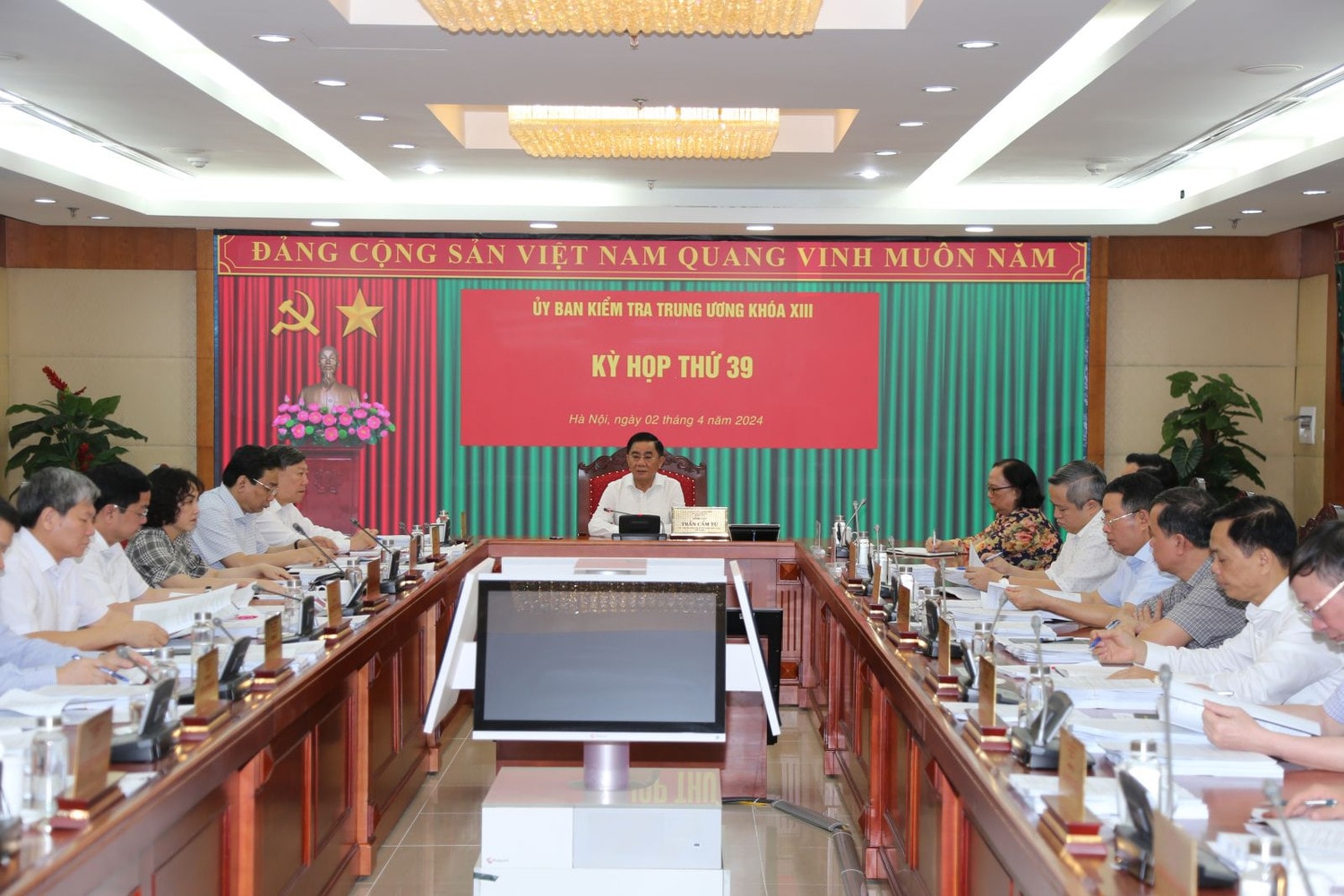 Toàn cảnh Kỳ họp thứ 39 Ủy ban Kiểm tra Trung ương