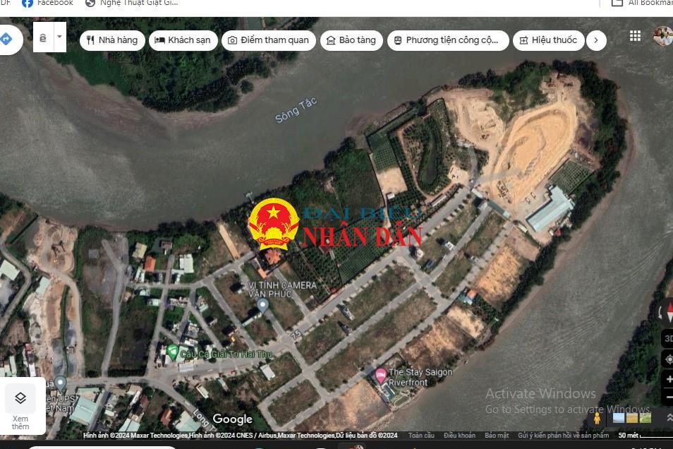  HĐND TP. Thủ Đức khảo sát khu vực có dấu hiệu san lấp, lấn chiếm bờ sông Tắc mà Báo Đại biểu Nhân dân phản ánh -0