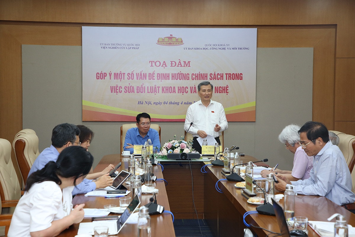 Hoàn thiện thể chế, thúc đẩy hoạt động khoa học, công nghệ và đổi mới sáng tạo ảnh 1