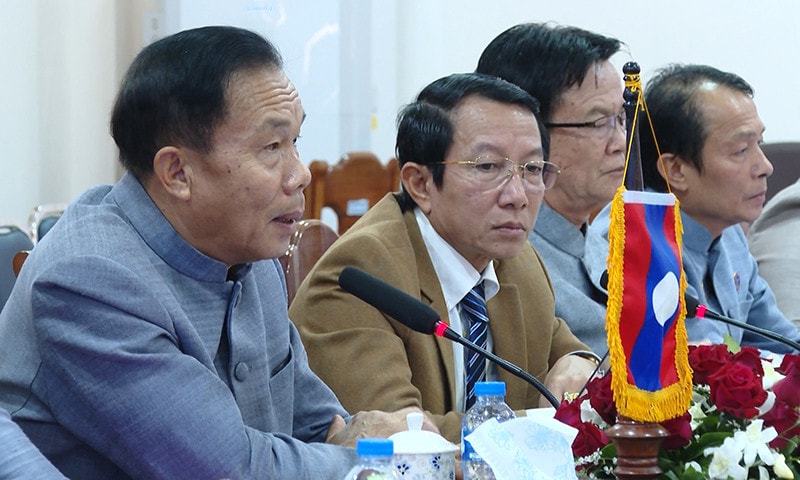 Hội đàm trao đổi kinh nghiệm giữa HĐND tỉnh Quảng Bình và tỉnh Khăm Muồn (Lào) -0
