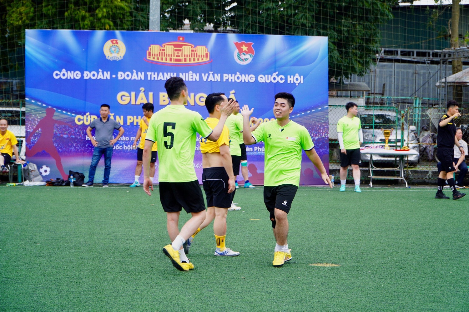 Đội bóng Báo Đại biểu Nhân dân vô địch Cup Văn phòng Quốc hội năm 2024 -0