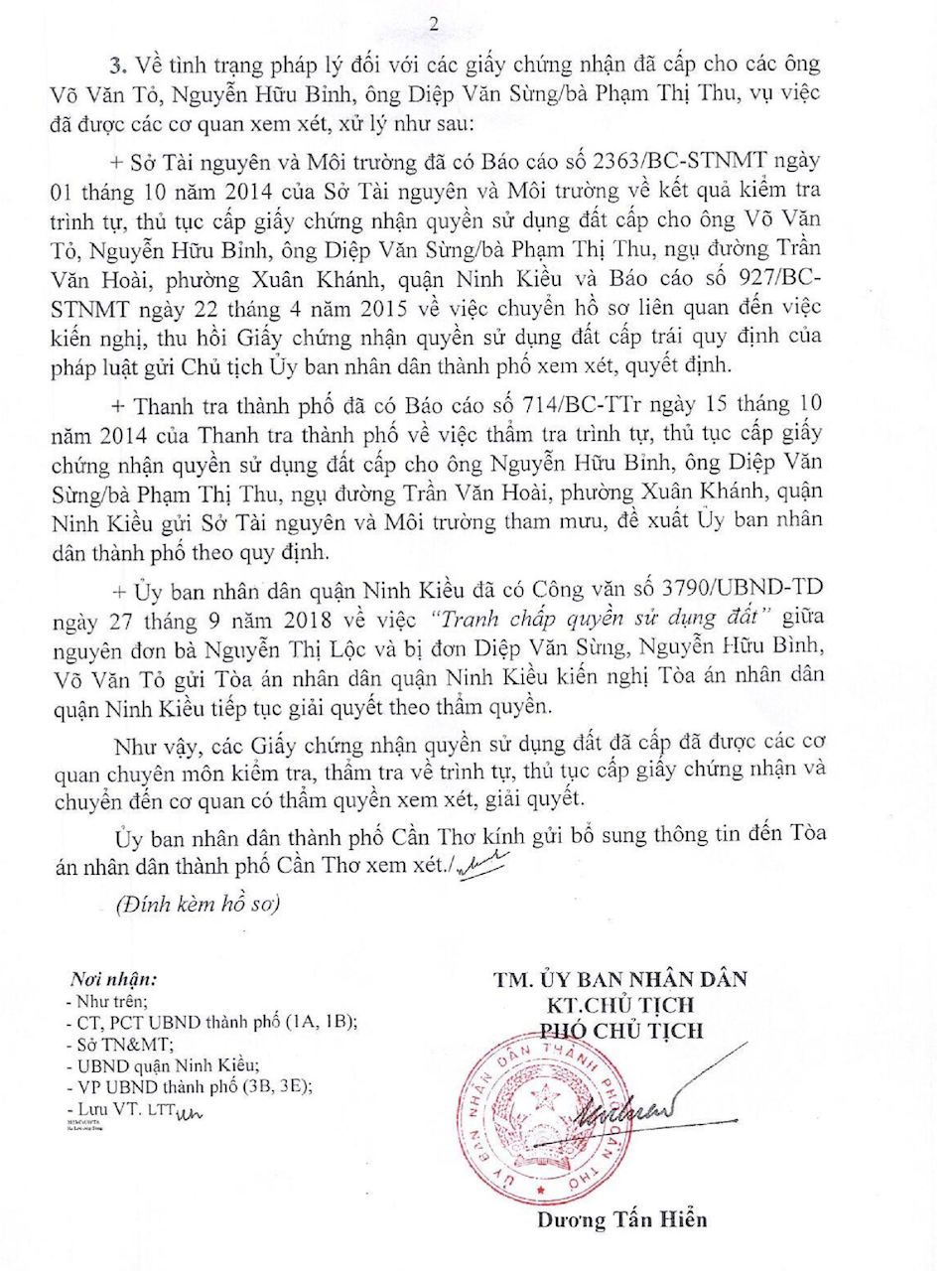 TAND TP Cần Thơ tuyên bản án nghiêm minh, bảo vệ quyền lợi chính đáng của người dân hàng chục năm đi đòi đất -1