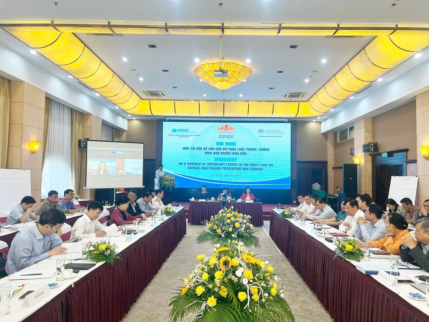 Ủy ban Tư pháp tổ chức Hội nghị về dự thảo Luật Phòng, chống mua bán người (sửa đổi) -0