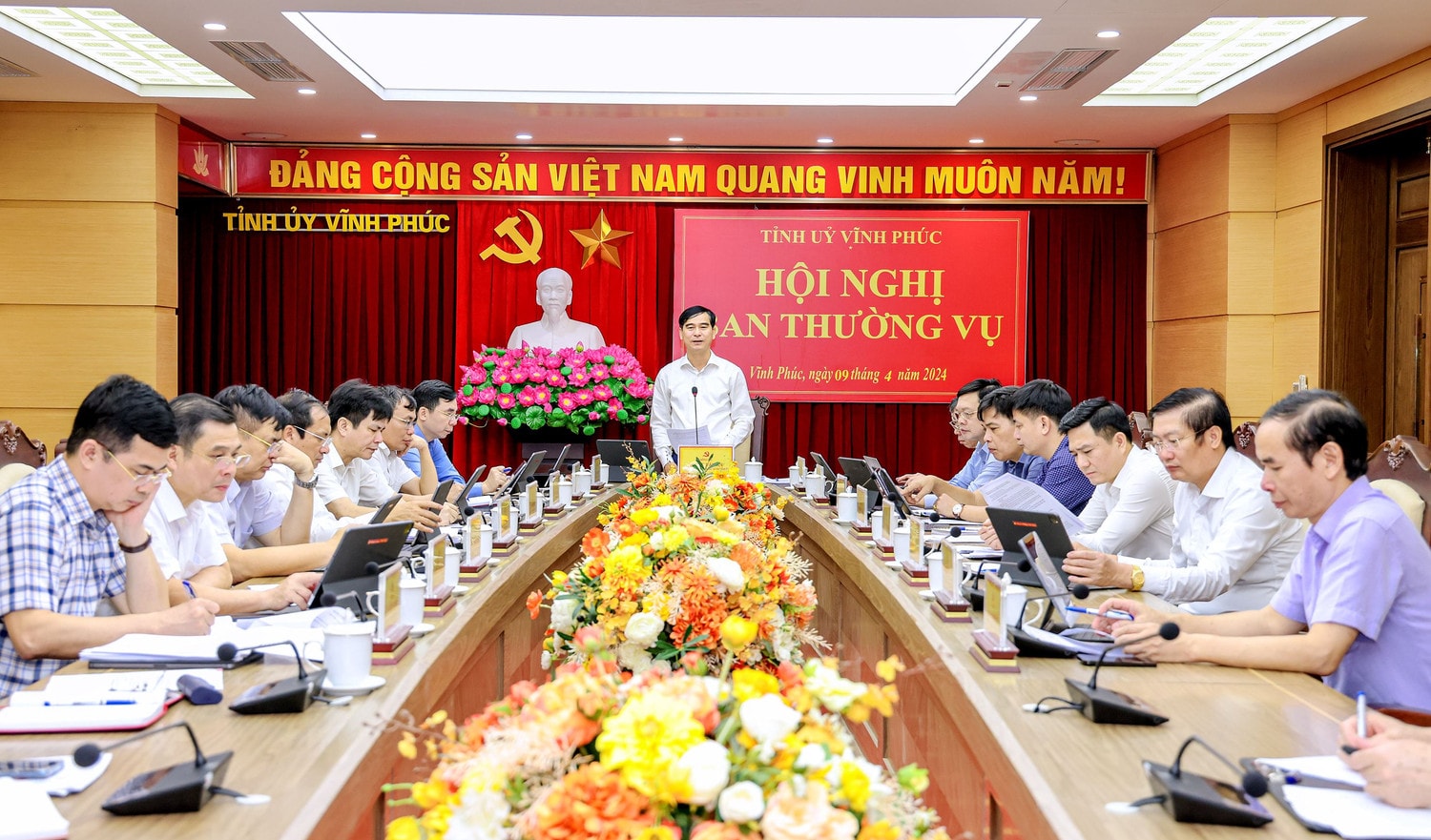 Vĩnh Phúc:Nghiên cứu, đề xuất cơ chế chính sách hỗ trợ cho đội ngũ cán bộ dôi dư sau sáp nhập -0