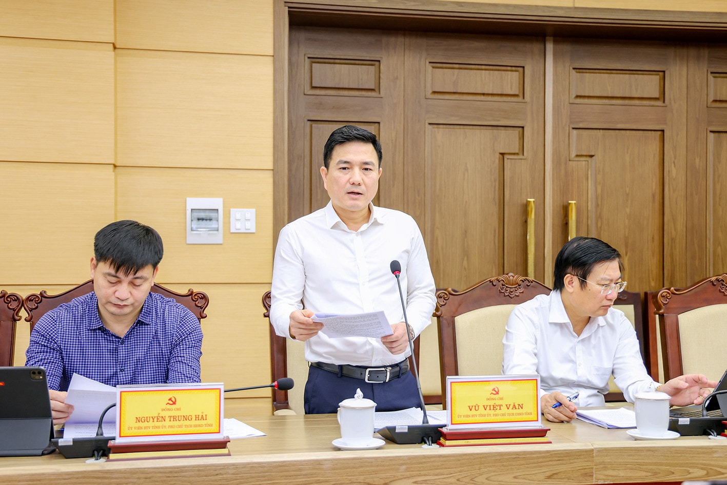 Vĩnh Phúc:Nghiên cứu, đề xuất cơ chế chính sách hỗ trợ cho đội ngũ cán bộ dôi dư sau sáp nhập -0