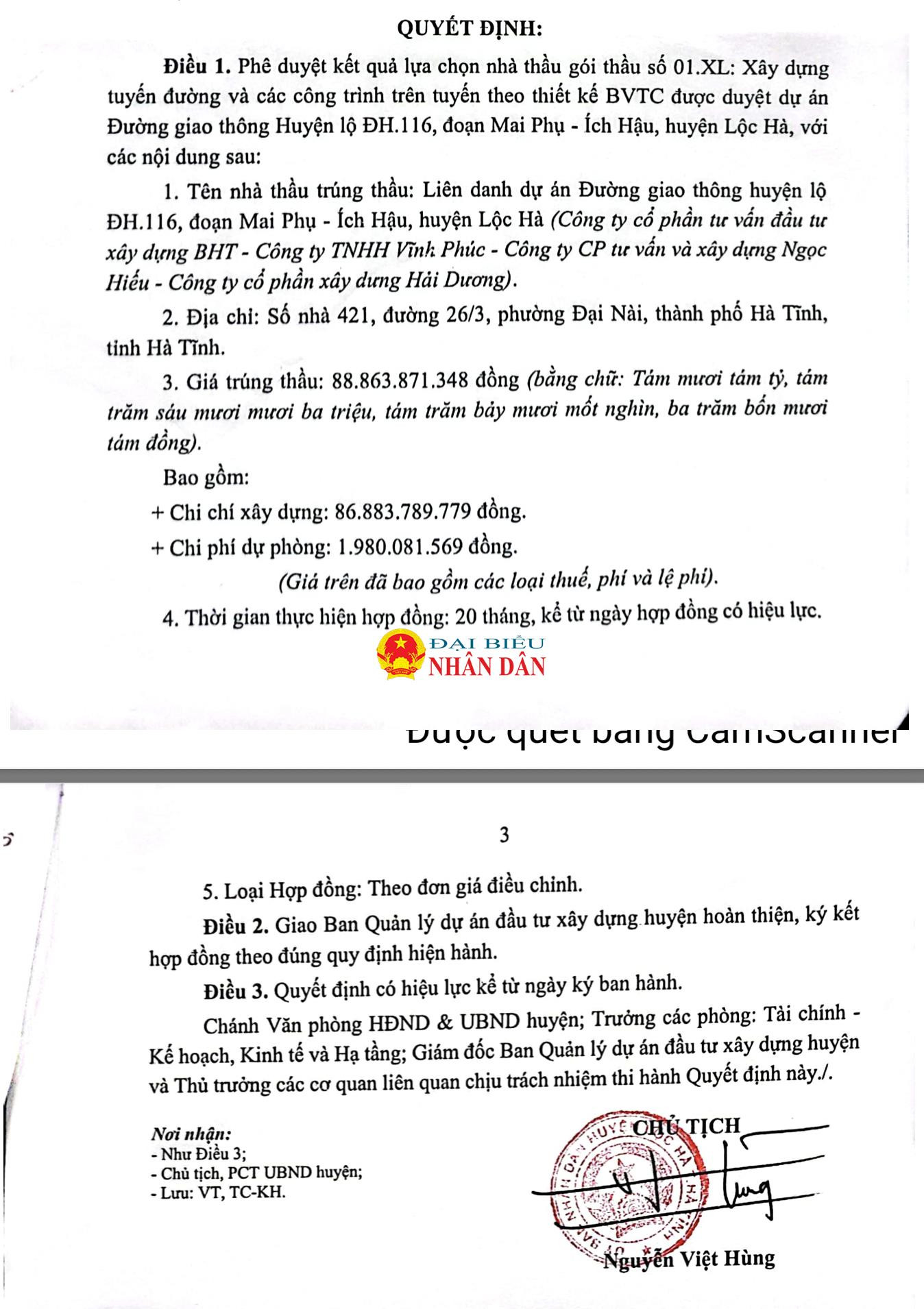 Vụ bê tông “trộn lẫn với bùn” tại dự án hơn 70 tỷ đồng ở Hà Tĩnh: Công ty TNHH Vĩnh Phúc là doanh nghiệp “quen mặt”, một ngày trúng hai gói thầu trị giá 235 tỷ đồng -0