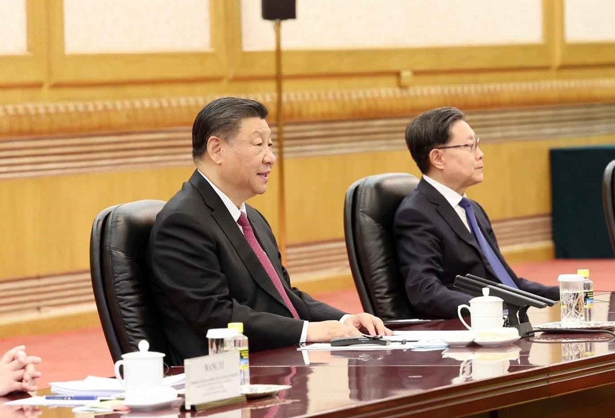 Chủ tịch Quốc hội Vương Đình Huệ thăm chính thức nước Cộng hòa Nhân dân Trung Hoa -2