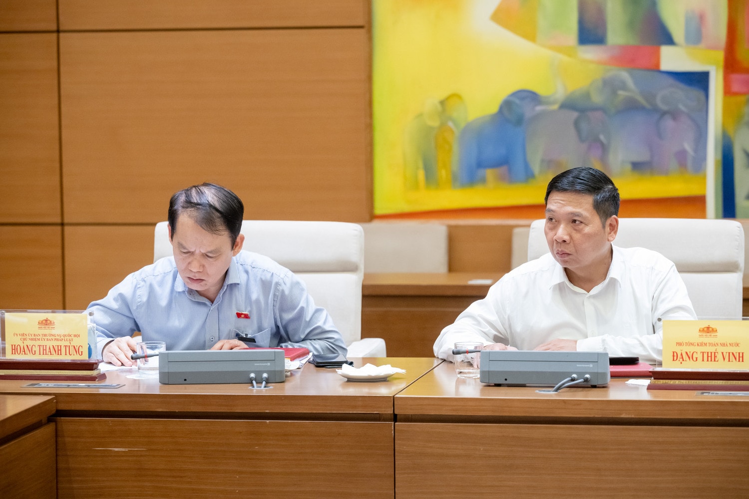 Các đại biểu dự phiên họp