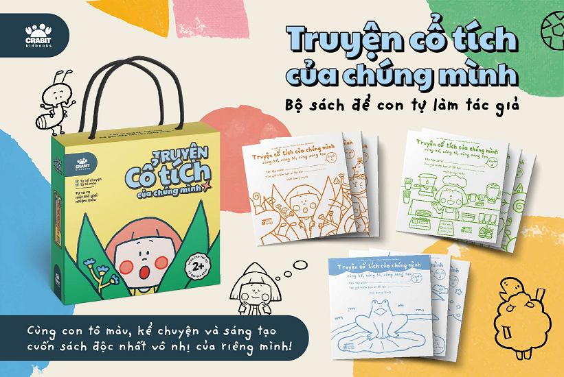 Ra mắt bộ sách tô màu kể chuyện 