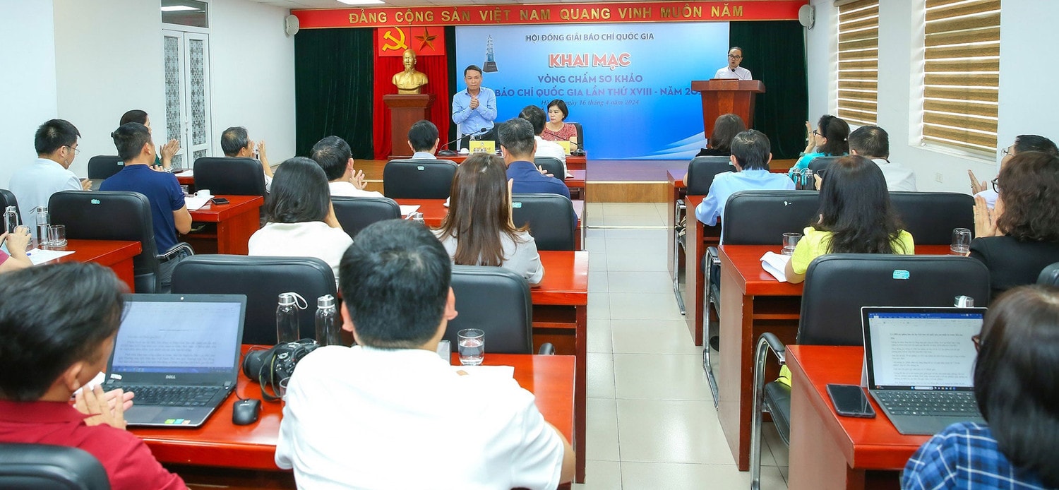 Khai mạc vòng chấm sơ khảo Giải Báo chí quốc gia lần thứ XVIII - năm 2023 -0