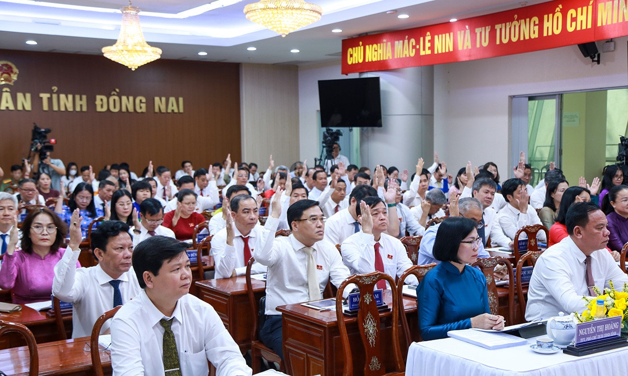 Kỳ họp thứ 16 HĐND tỉnh Đồng Nai xem xét, thông qua 5 nội dung quan trọng