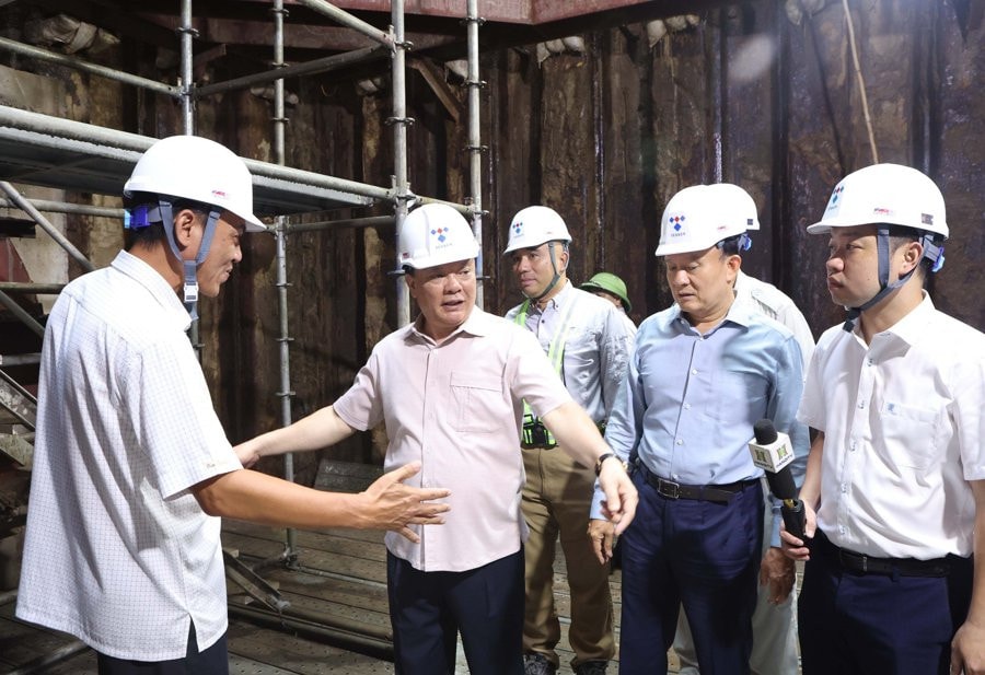 Đẩy nhanh tiến độ dự án nhà máy xử lý nước thải Yên Xá -0