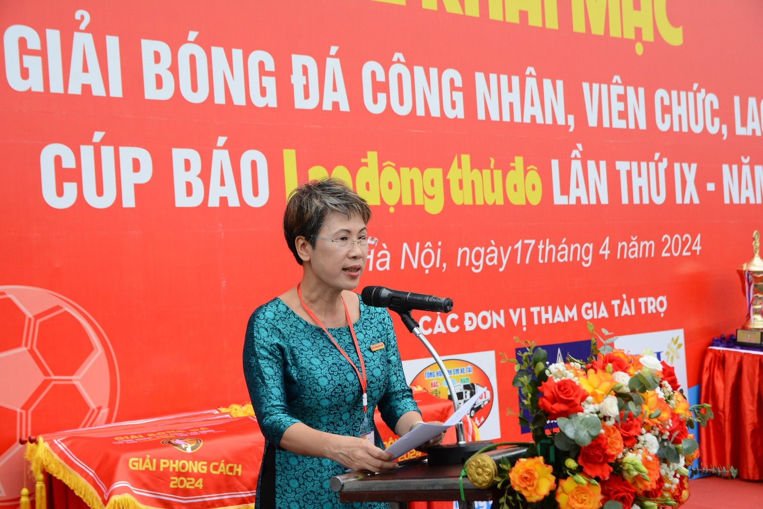 22 đội bóng tranh Cúp Báo Lao động Thủ đô lần thứ IX năm 2024 -0