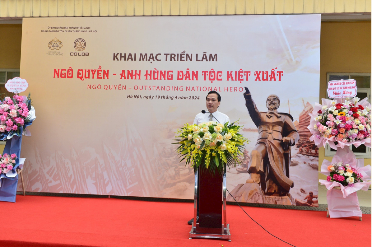 Khai mạc triển lãm “Ngô Quyền - Anh hùng dân tộc kiệt xuất” -0
