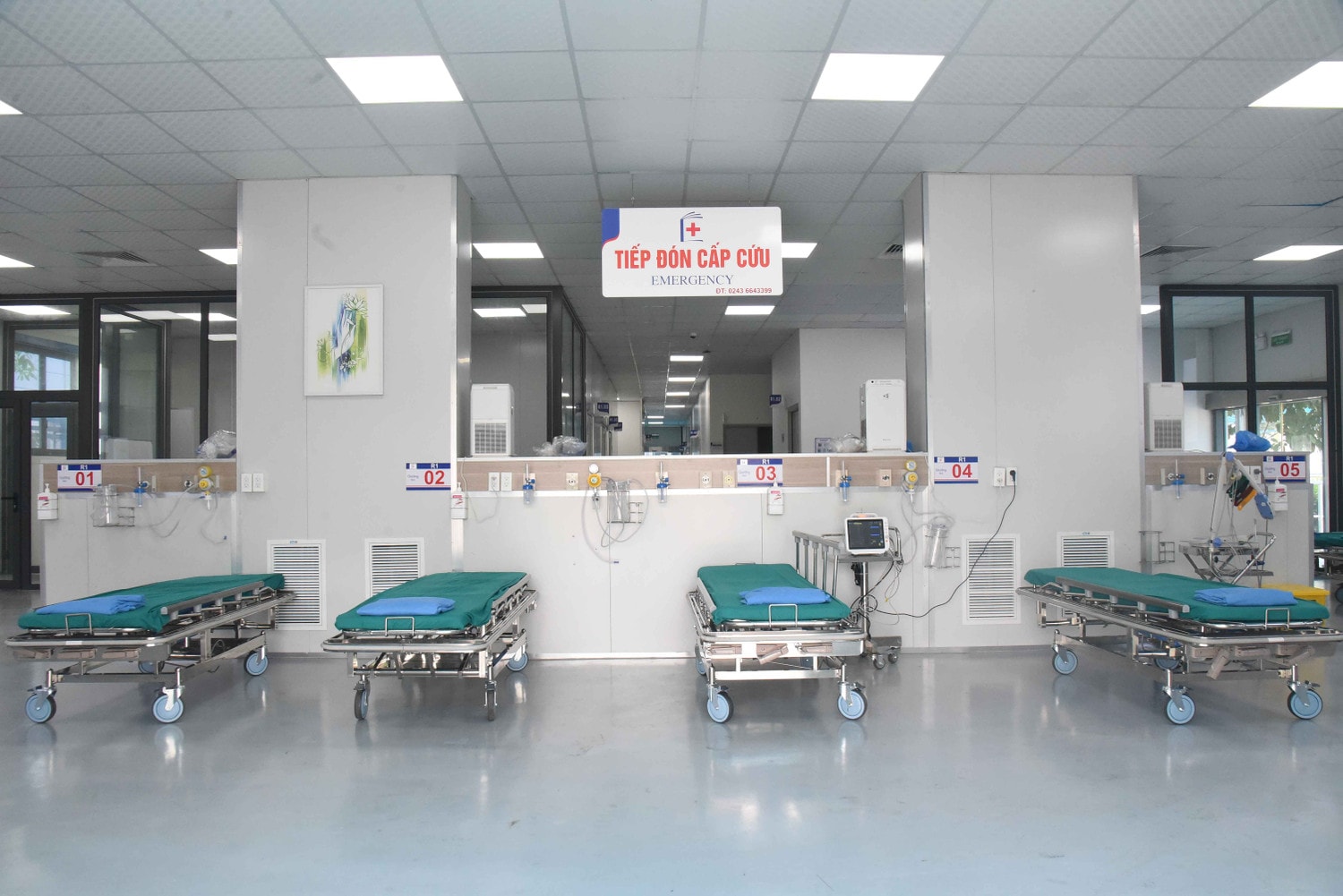 Bệnh viện Đại học Y Hà Nội - Cơ sở Hoàng Mai bắt đầu nhận bệnh nhân điều trị nội trú -1