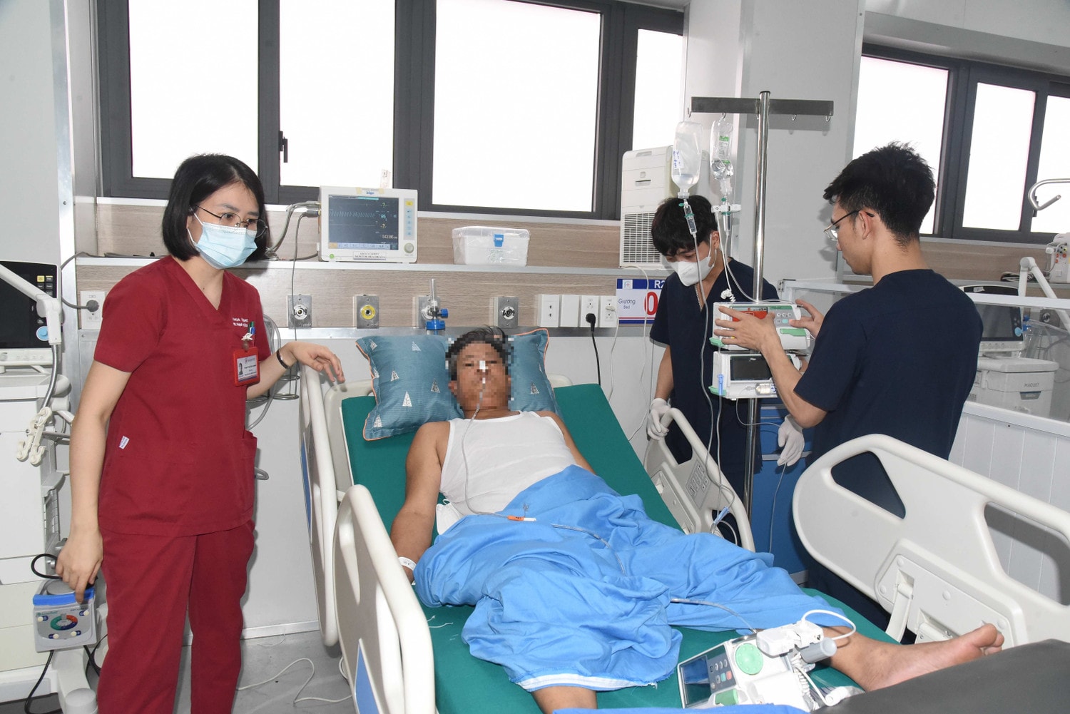 Bệnh viện Đại học Y Hà Nội - Cơ sở Hoàng Mai bắt đầu nhận bệnh nhân điều trị nội trú -1