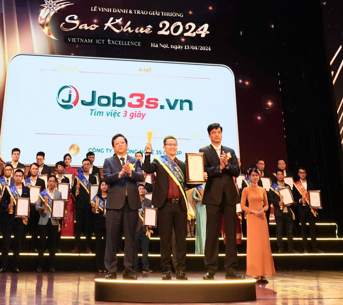 Tiên phong ứng dụng AI vào tuyển dụng, Job3s.vn nhận Giải thưởng Sao Khuê 2024 danh giá -0