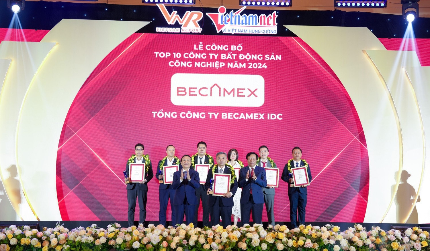 Becamex IDC lần thứ 4 liên tiếp đạt danh hiệu công ty bất động sản công nghiệp uy tín nhất Việt Nam -0