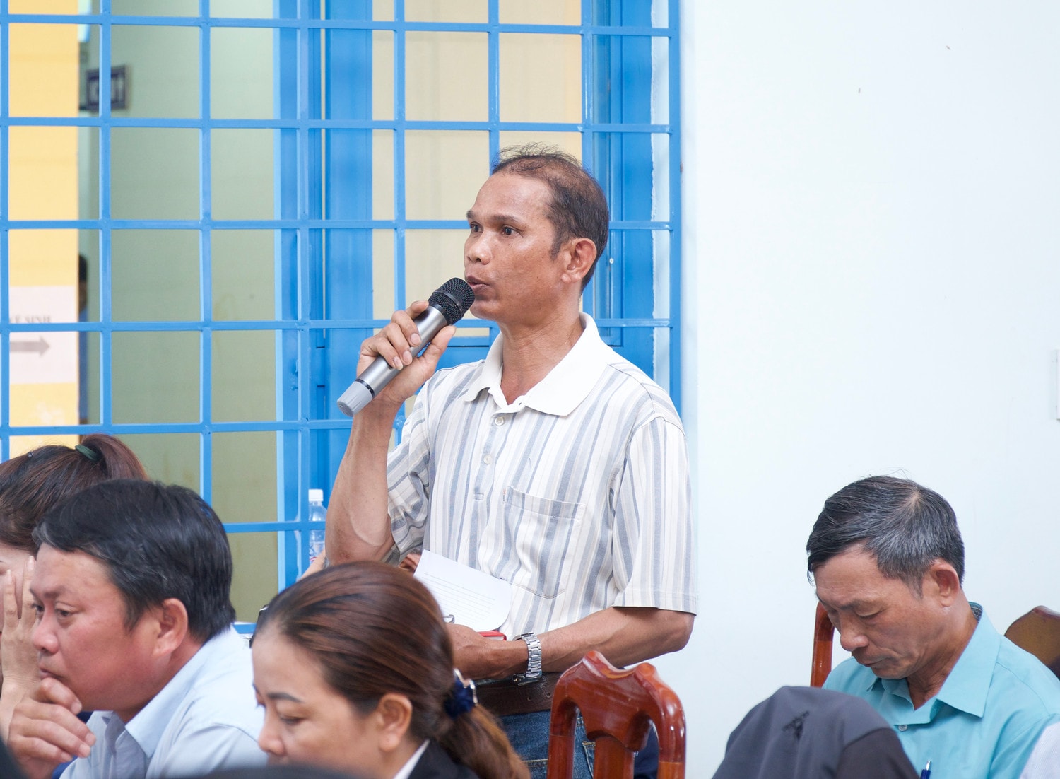 Đoàn đại biểu Quốc hội tỉnh Đắk Lắk tiếp xúc cử tri tại huyện Krông Pắk