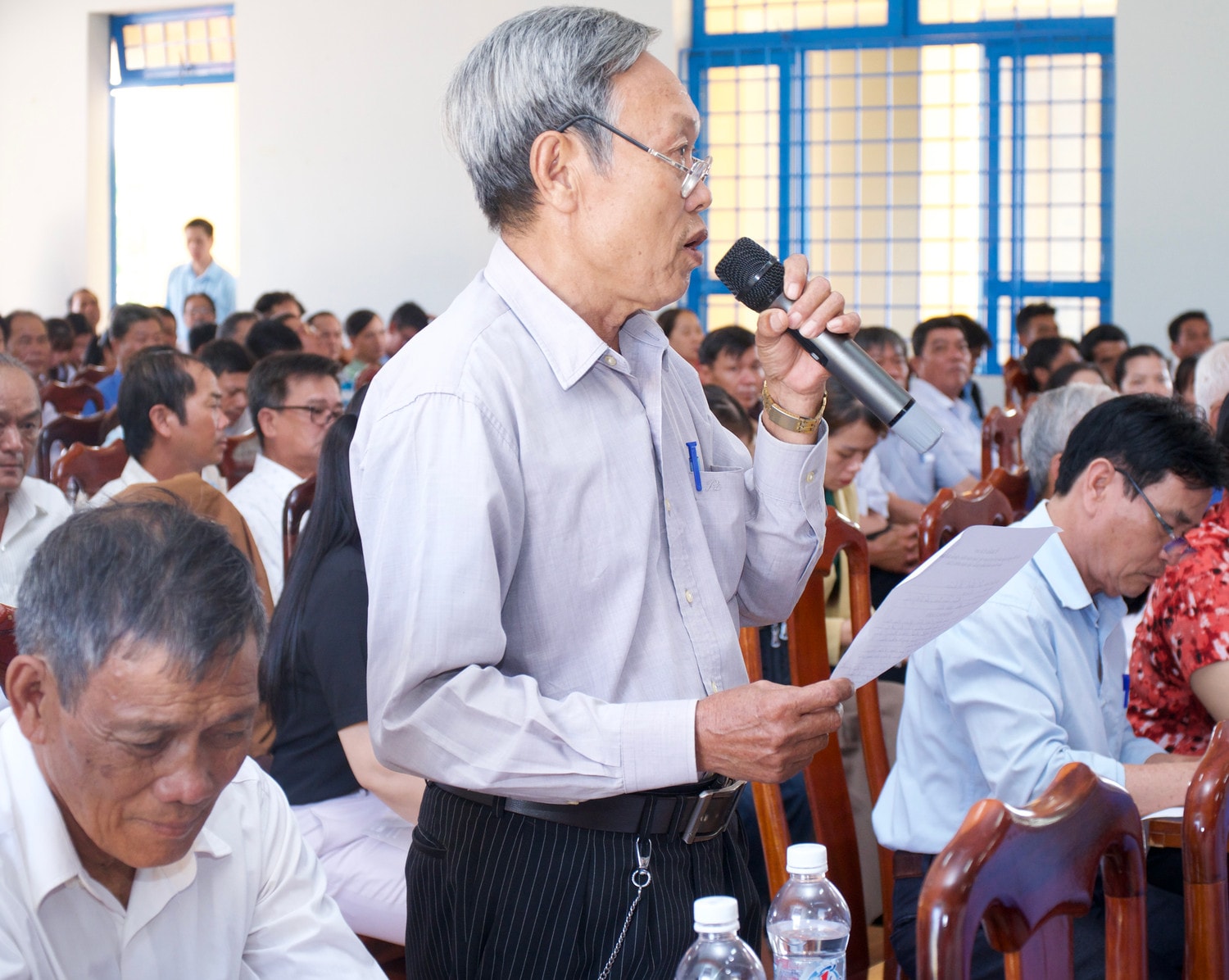Đoàn đại biểu Quốc hội tỉnh Đắk Lắk tiếp xúc cử tri tại huyện Krông Pắk