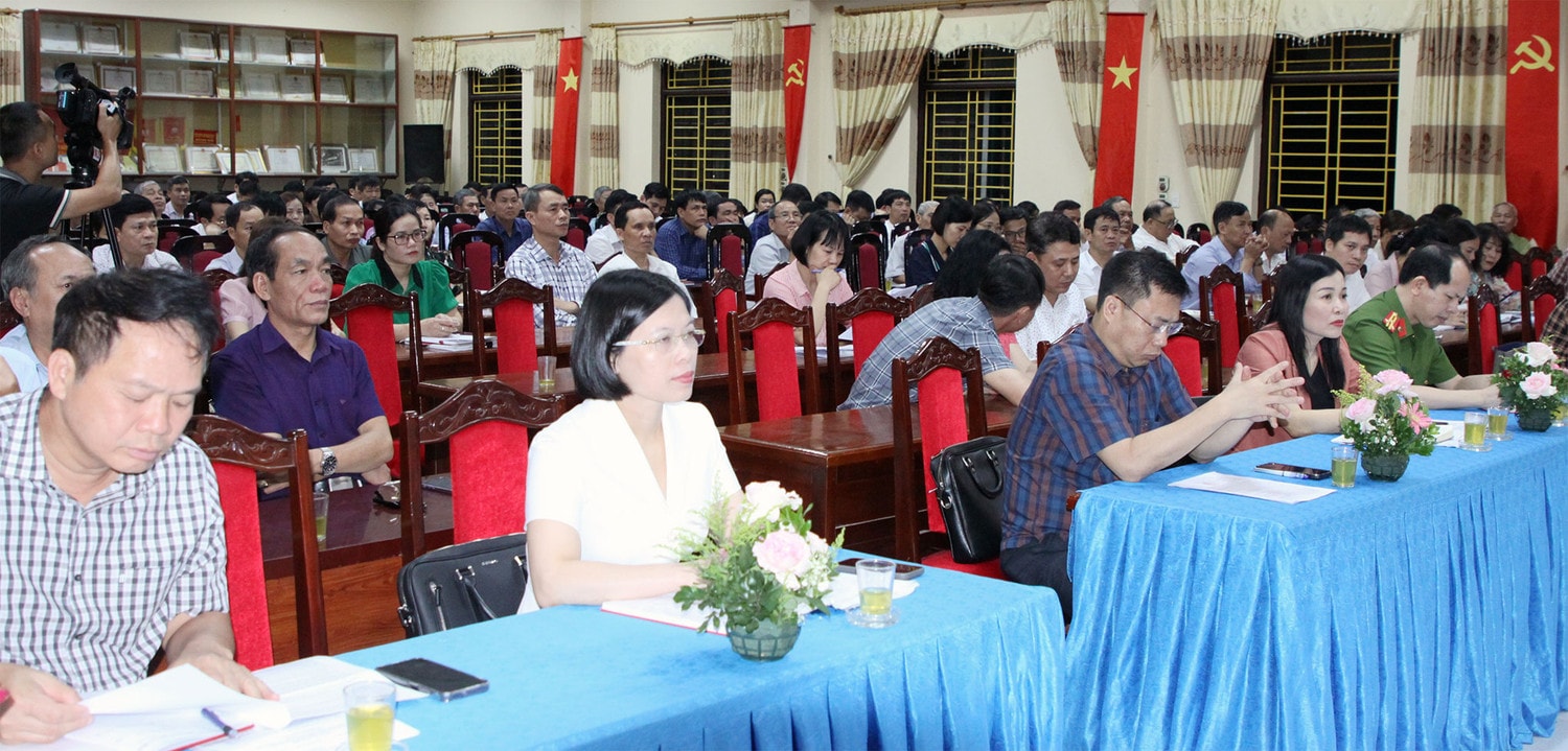 Tổng Thư ký Quốc hội, Chủ nhiệm Văn phòng Quốc hội Bùi Văn Cường tiếp xúc cử tri tại tỉnh Hải Dương -0