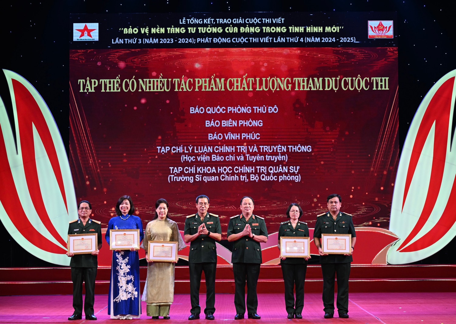 Trao giải cuộc thi “Bảo vệ nền tảng tư tưởng của Đảng trong tình hình mới” lần thứ 3 -0