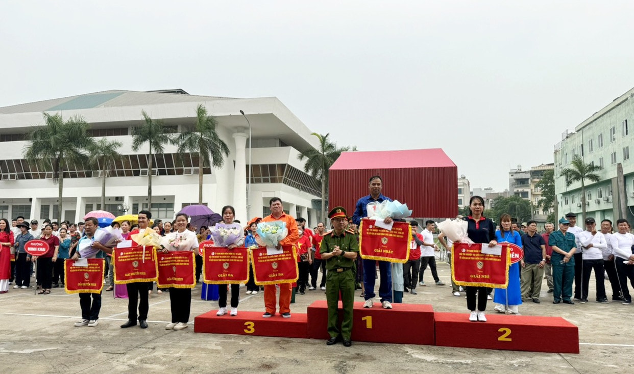 13 đội tuyển tham dự Hội thi nghiệp vụ chữa cháy và cứu nạn, cứu hộ Tổ liên gia an toàn phòng cháy, chữa cháy năm 2024
