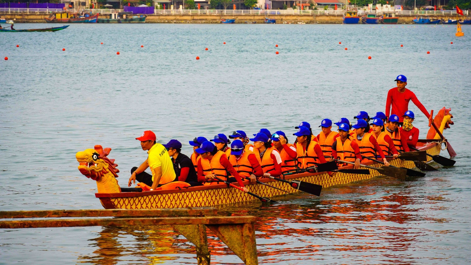 Sẵn sàng tranh giải đua thuyền vô địch quốc gia trên sông Nhật Lệ -0