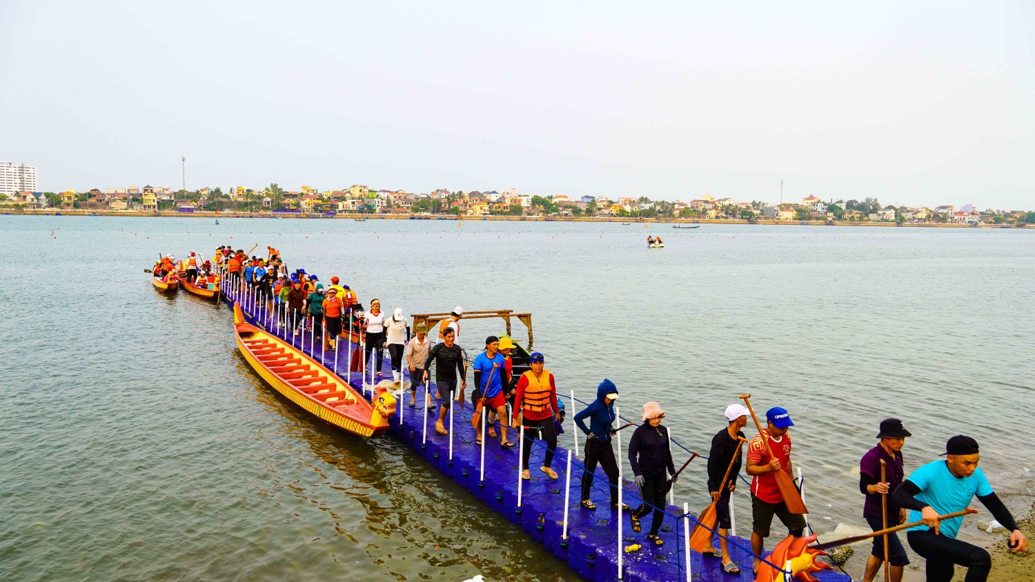 Sẵn sàng tranh giải đua thuyền vô địch quốc gia trên sông Nhật Lệ -0