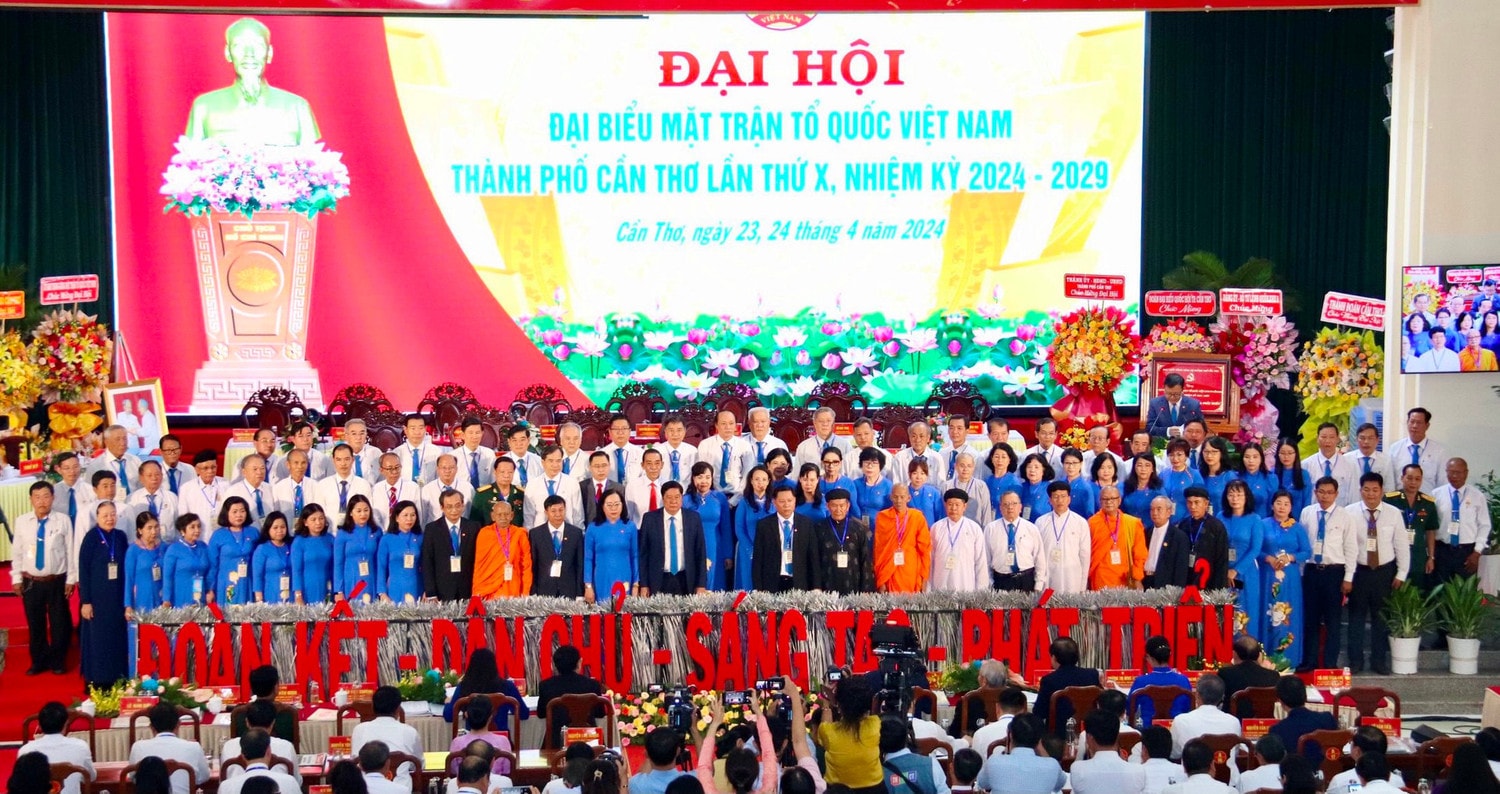 Đại hội đại biểu MTTQ TP. Cần Thơ lần thứ X, nhiệm kỳ 2024-2029