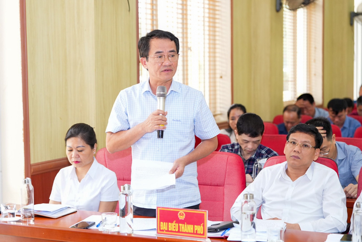 Đoàn ĐBQH thành phố Hải Phòng tiếp xúc cử tri huyện Tiên Lãng trước Kỳ họp thứ Bảy -0