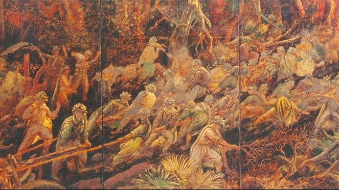 Trang sử vàng son trên những nét màu
