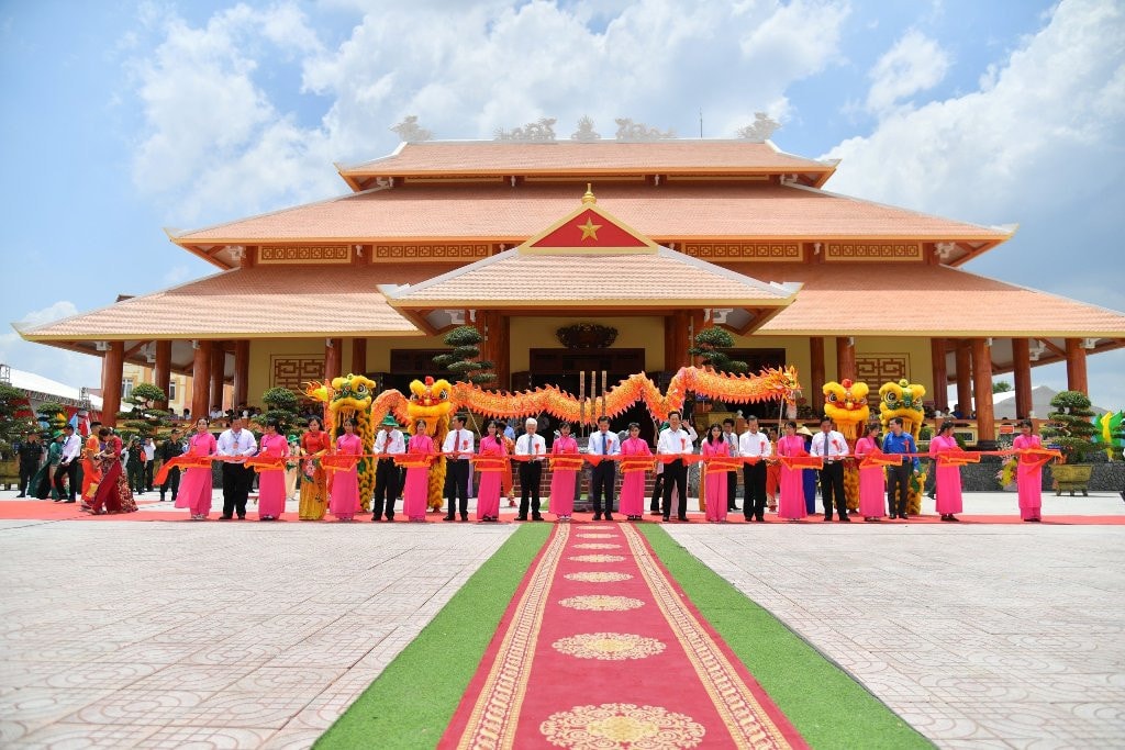 Kiên Giang: Khánh thành Đền thờ Anh hùng liệt sĩ hy sinh trên tuyến đường 1C