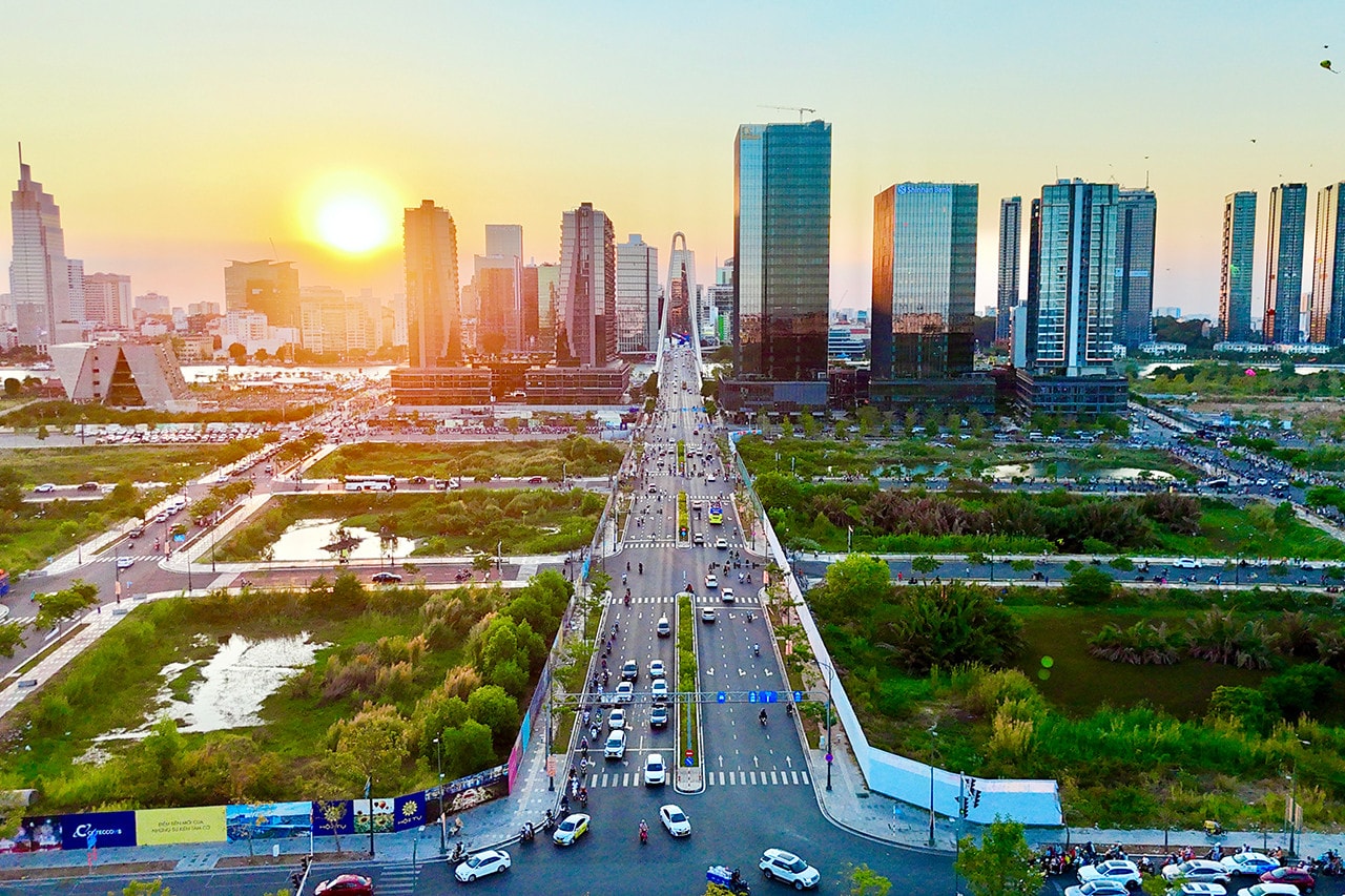 Diện mạo TP. Hồ Chí Minh vươn lên mạnh mẽ sau 49 năm giải phóng -0