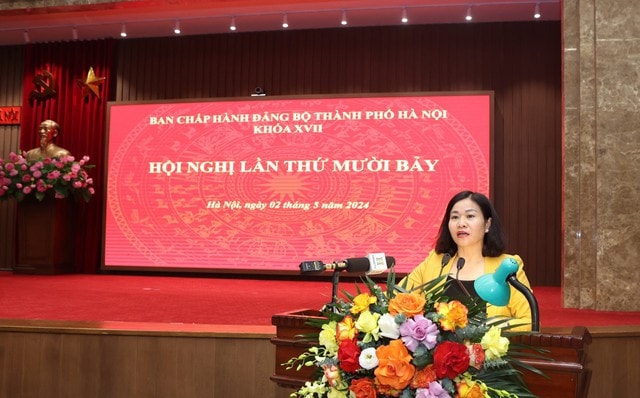Hoàn thiện chủ đề, phương châm Đại hội XVIII Đảng bộ TP. Hà Nội ngắn gọn, dễ nhớ -0