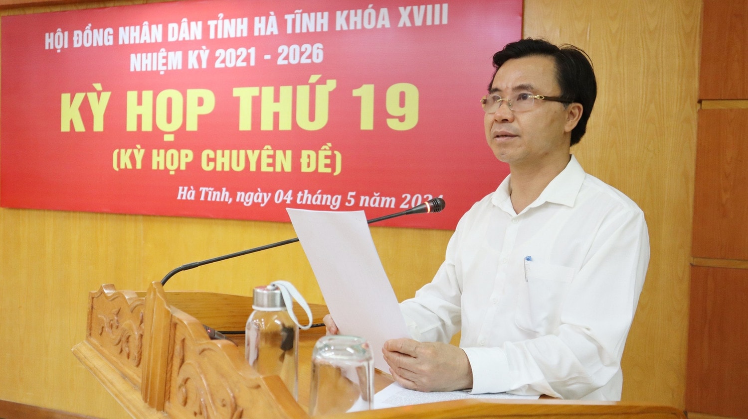 Hà Tĩnh: HĐND tỉnh thông qua 13 nghị quyết tại Kỳ họp thứ 19 -0